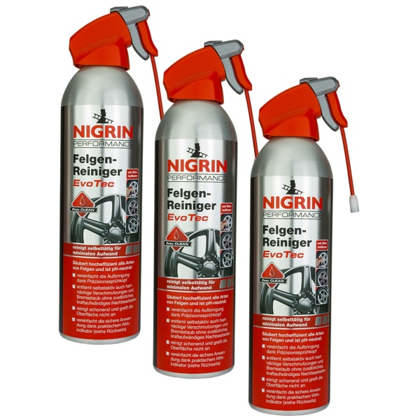 Set 3 Buc Nigrin Spray Curatat Jante EvoTec 500ML 72976